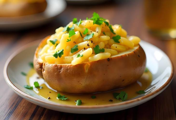 Rustic Style Baked Potato A Hearty Farmhouse Favorite